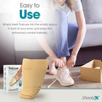 Shoolex™ ToeLuxe Amputee Toe Filler – Soft Cushioning & Balance for Partial Foot Amputees